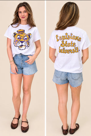 Tiger Sparkle LSU Tee