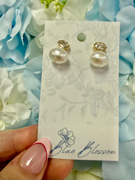 Penny Pearl Studs