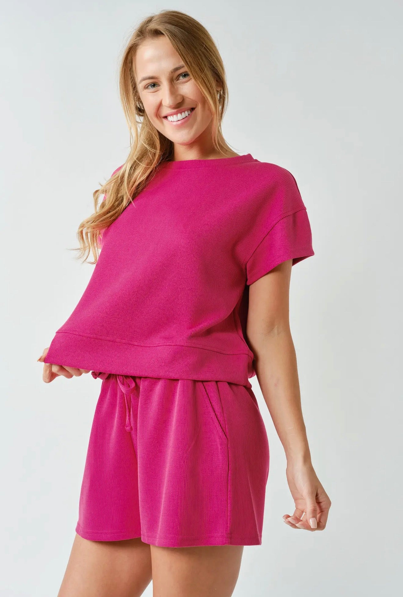 The Savannah Ribbed Lounge Set