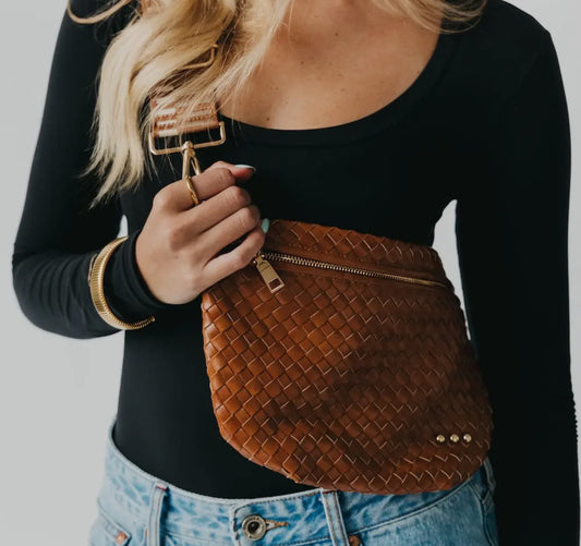 The Savannah Woven Crossbody