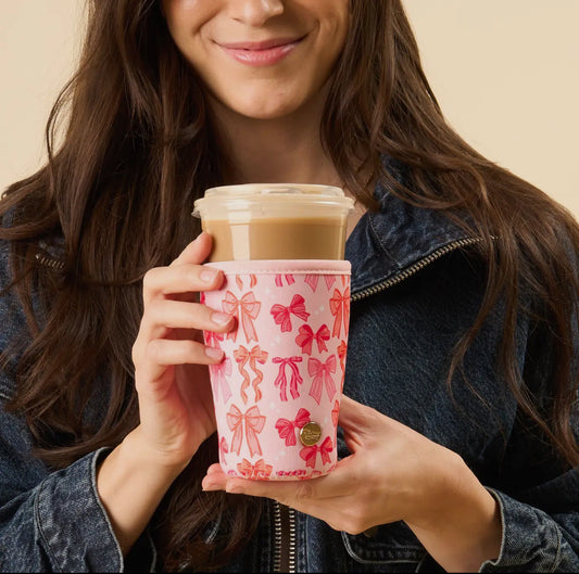 Sip Savvy Drink Sleeve-Blushing
Bows Large