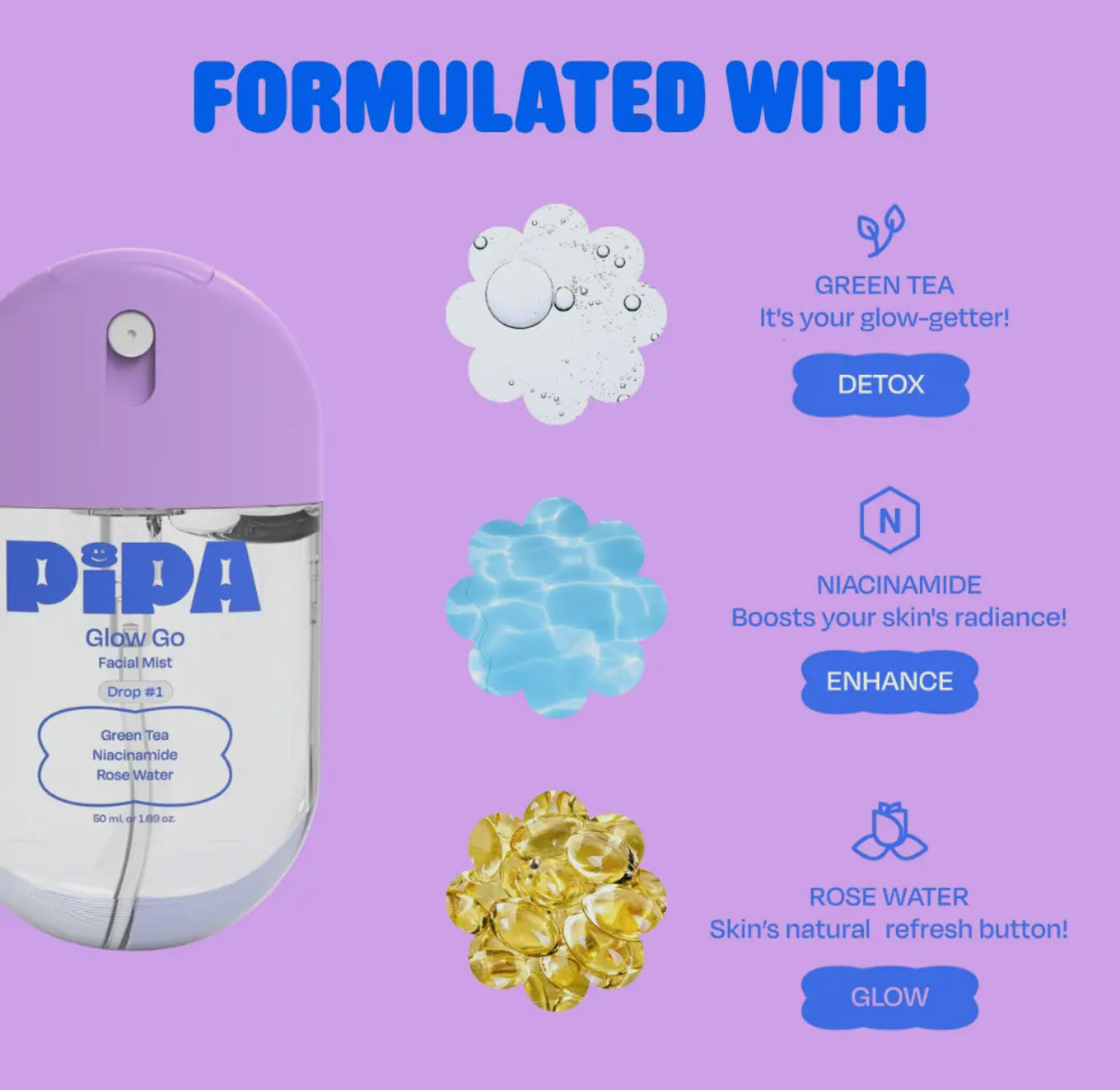 Pipa Skincare Start Young Gift Set, 3-Step Gentle Routine