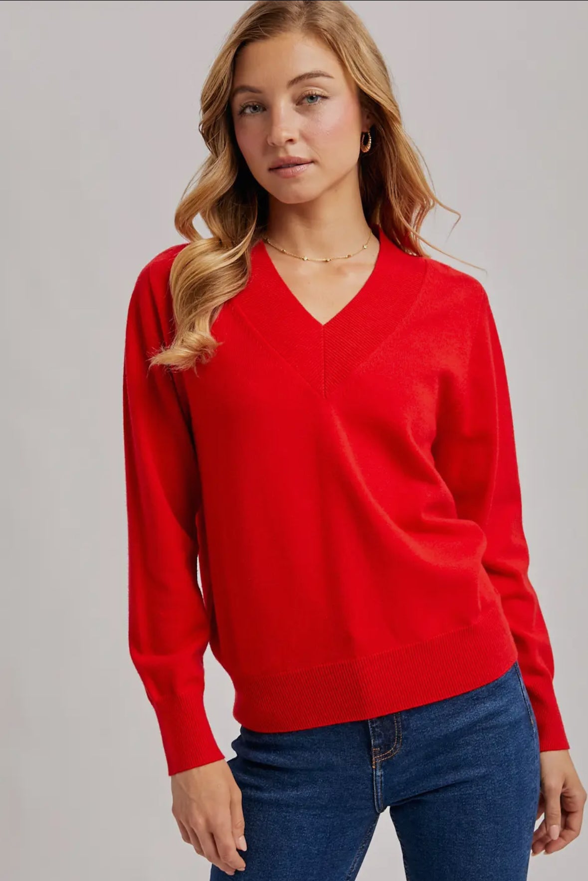 The Valentina V-Neck Sweater