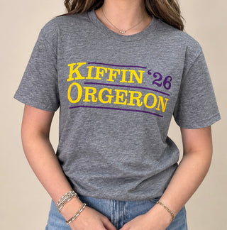 Kiffin Orgeron 26' Campaign T-Shirt