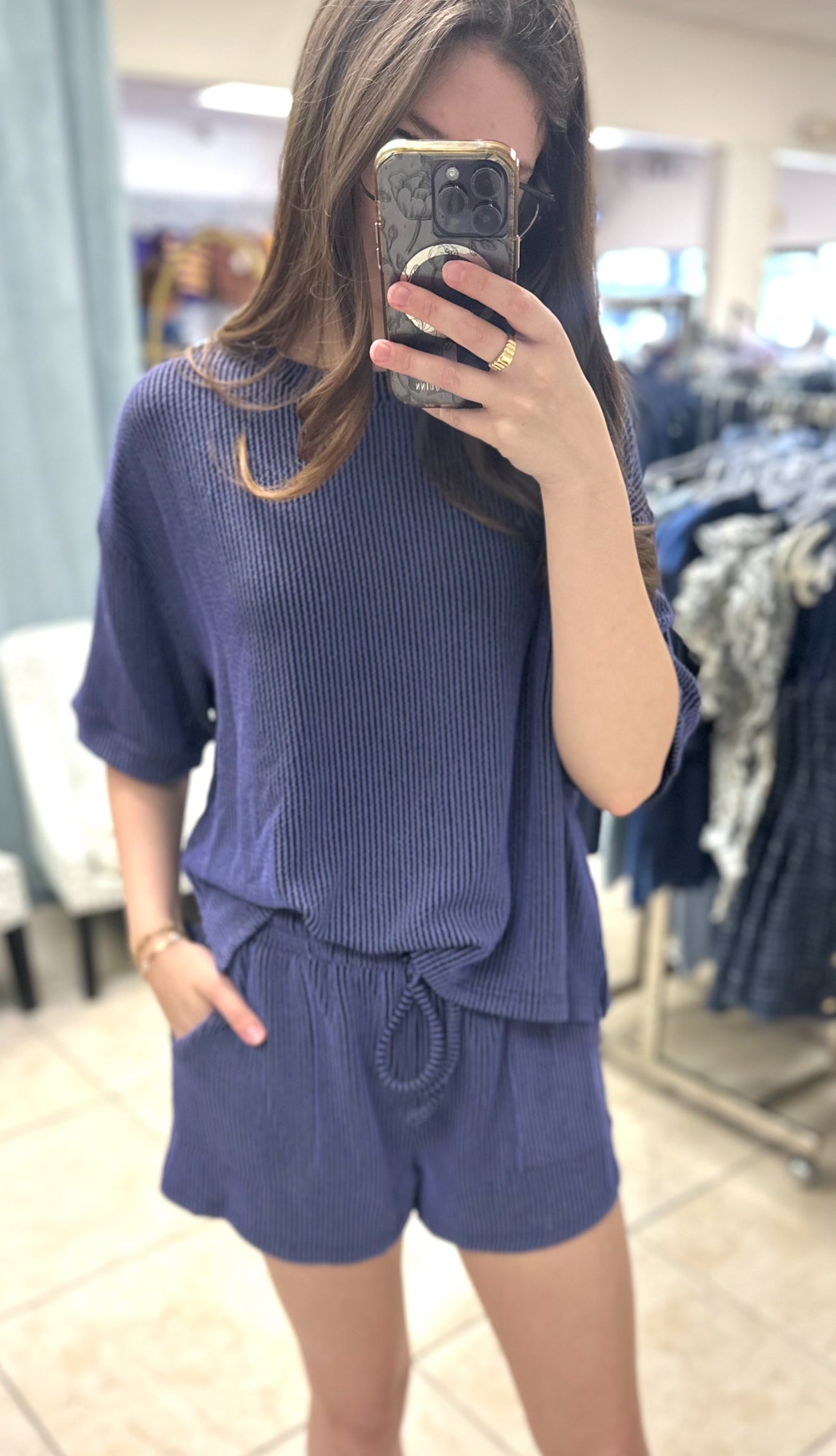 Ribbed Bay Lounge Set