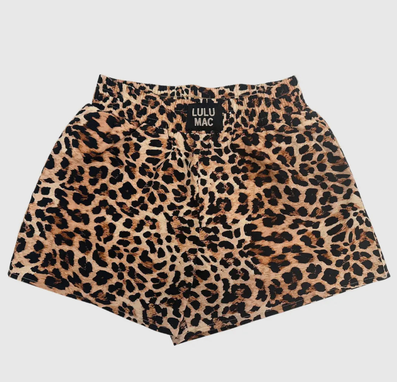 Lulu Mac leopard shorts