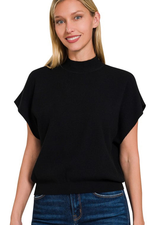 The Mercer Mock-Neck Knit