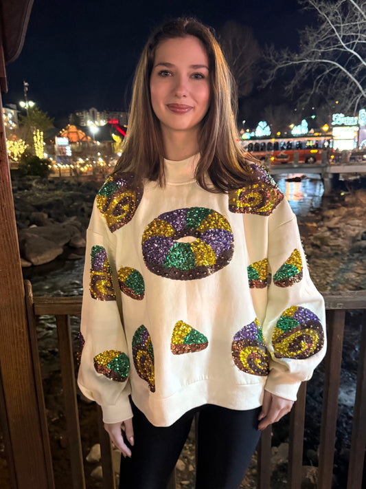 The Heirloom King Cake Sweatshirt