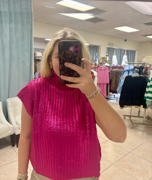 The Sweetheart Sleeveless Sweater