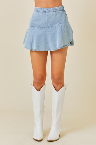 Blue Jean Belle Skort