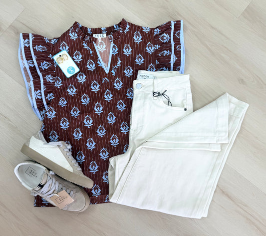 Charlotte Floral Blouse