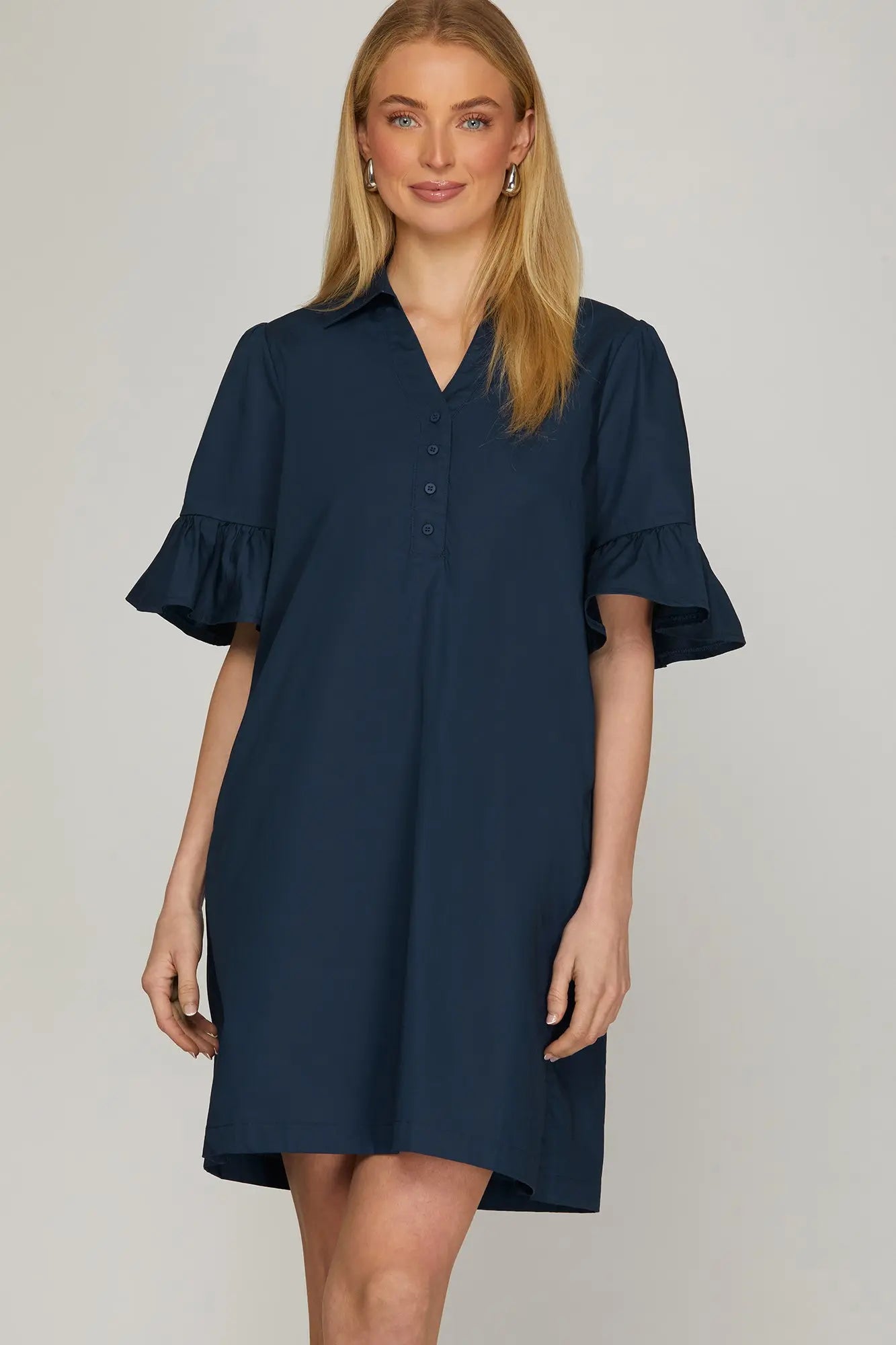 Luna Bell Sleeve Mini Dress