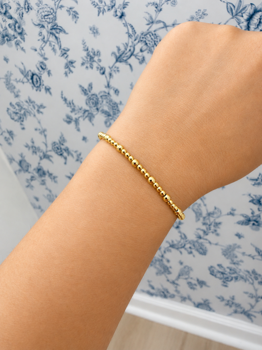 Multi mm gold bead