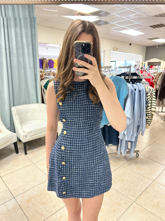 The “Chanel Charm” Tweed Romper