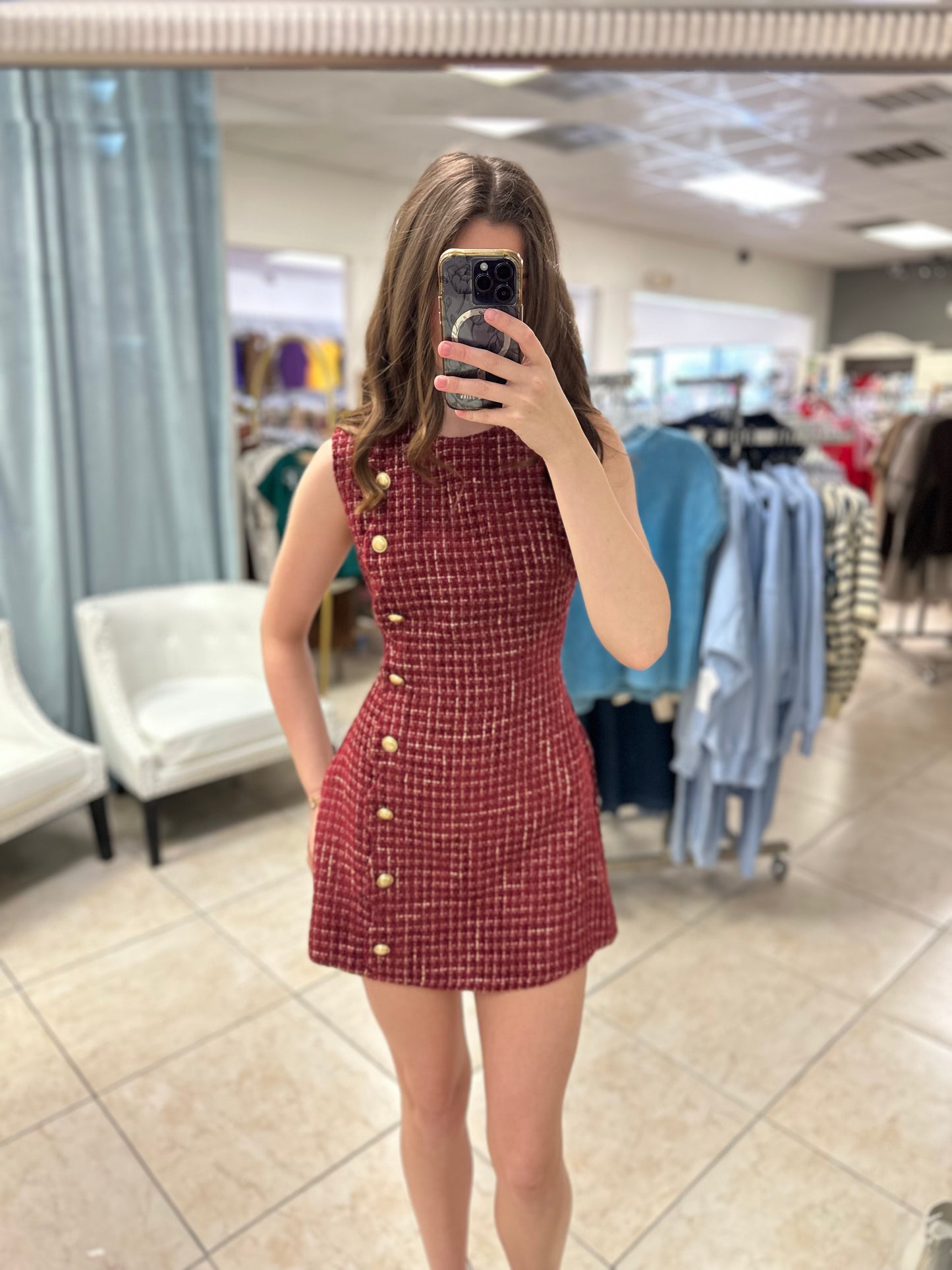 The “Chanel Charm” Tweed Romper
