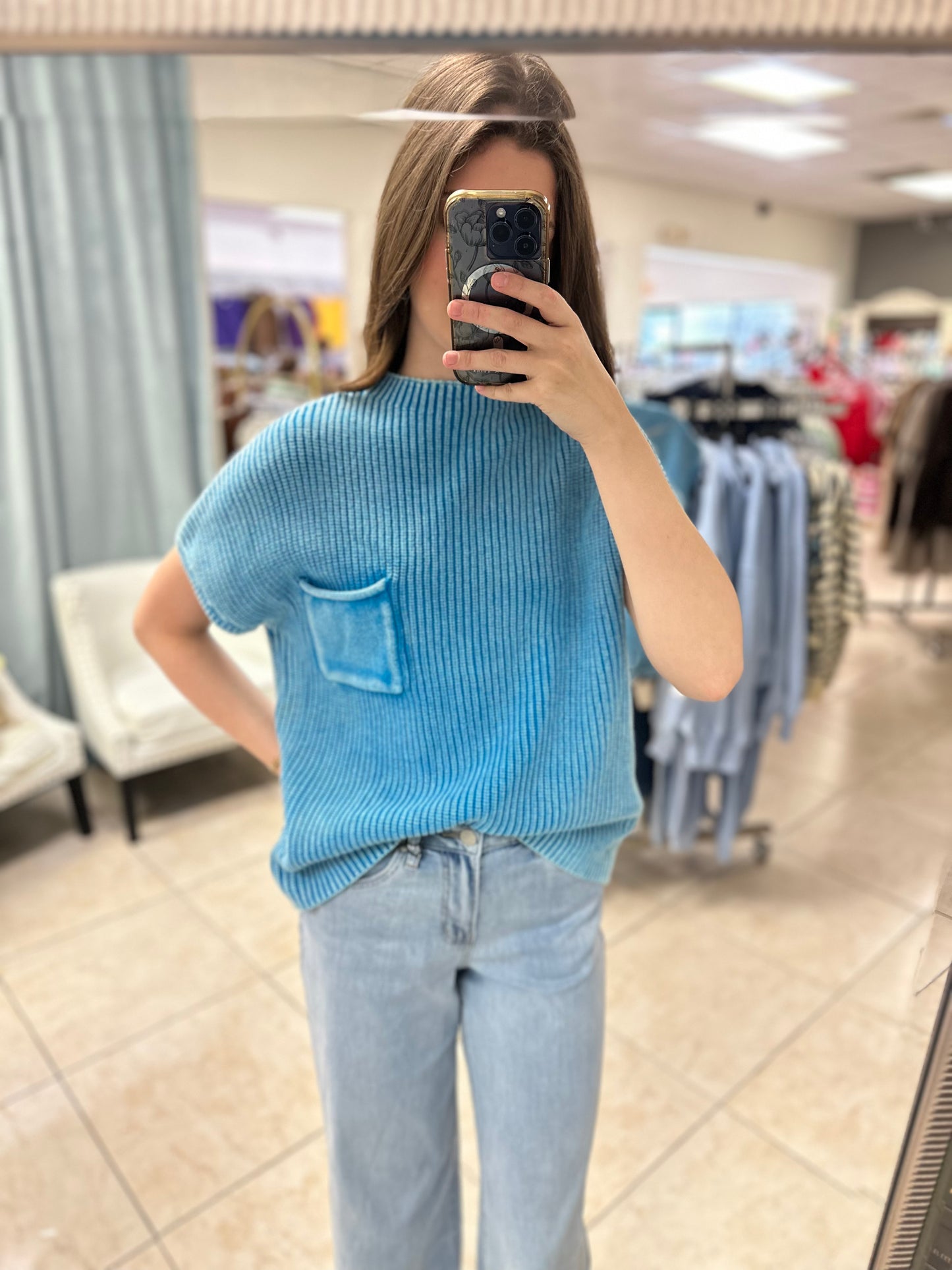 The “Coastal Comfort” Knit Sweater