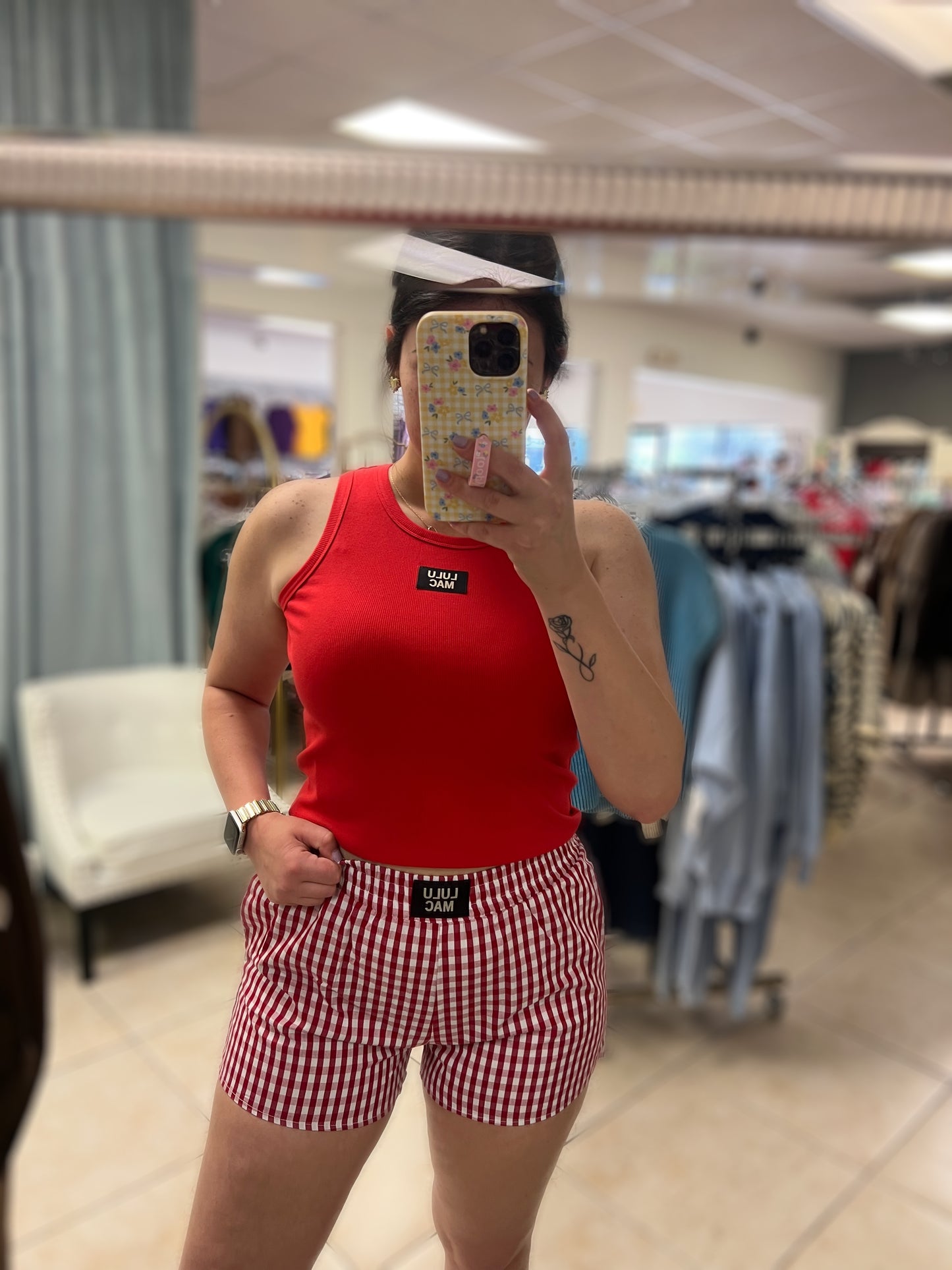 The “Sweet Check” Gingham Shorts