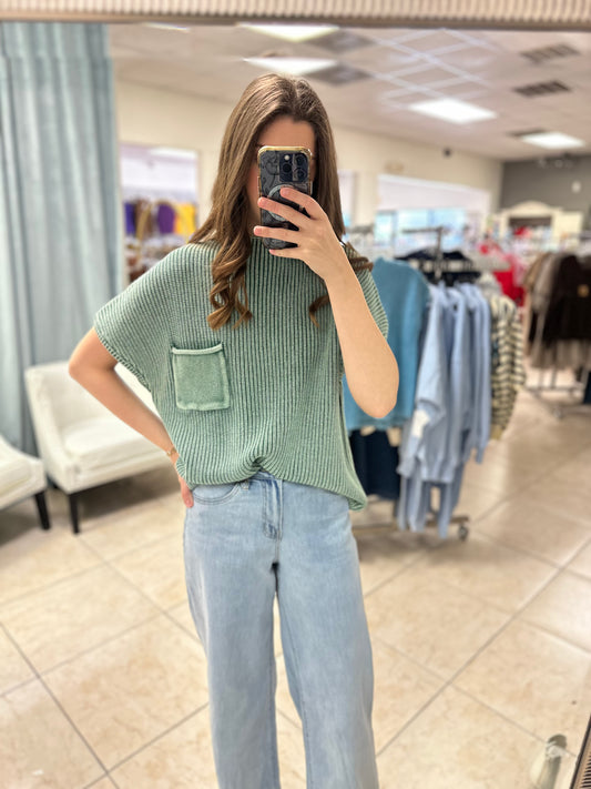 The “Coastal Comfort” Knit Sweater