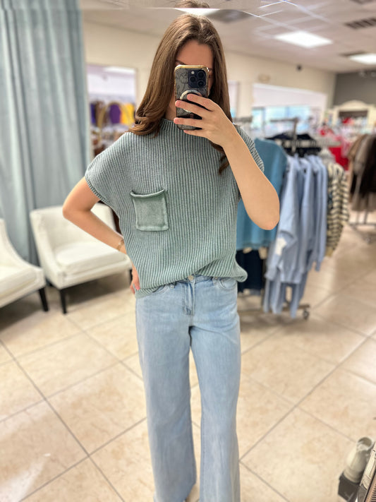 The “Coastal Comfort” Knit Sweater