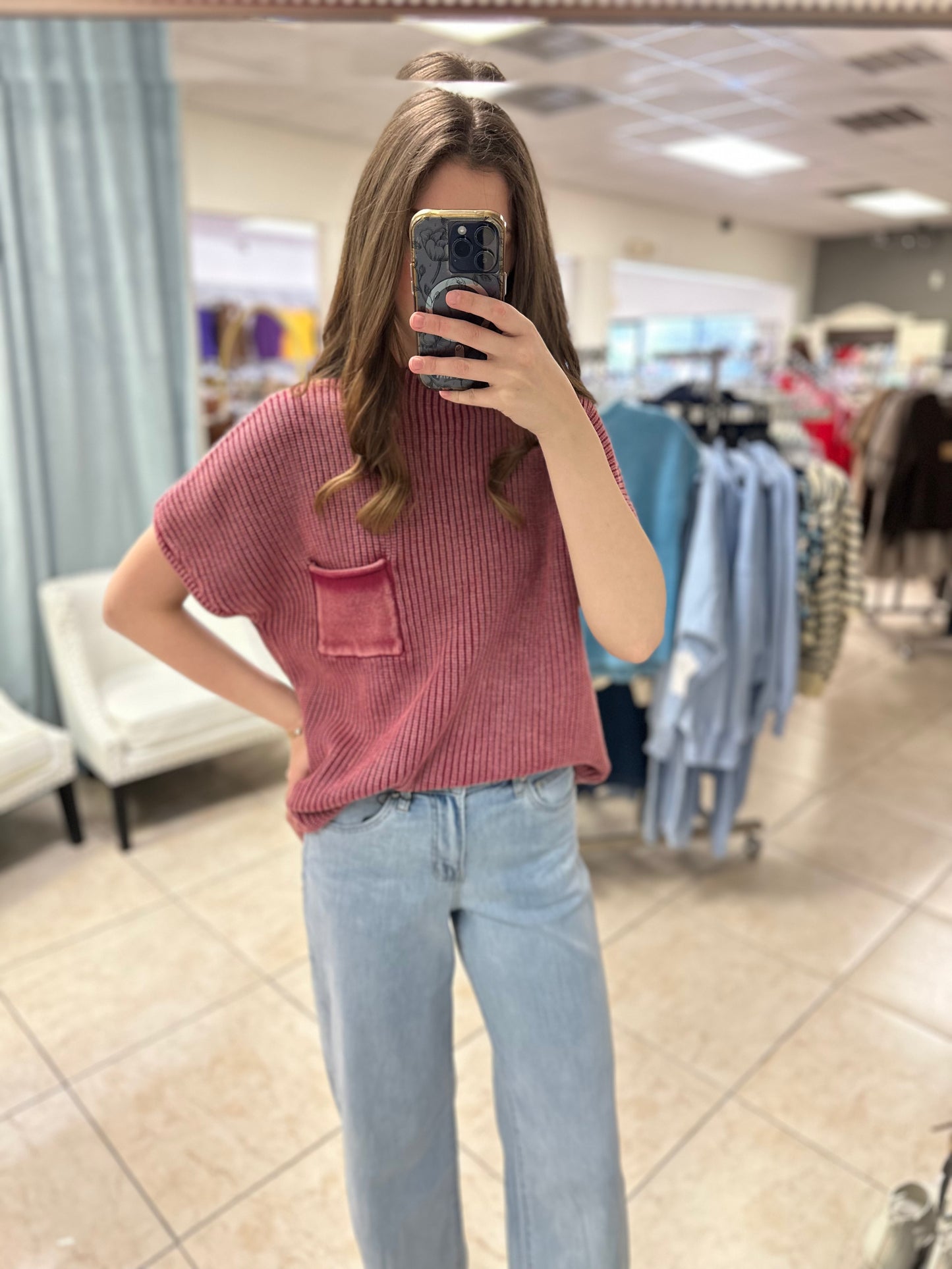 The “Coastal Comfort” Knit Sweater