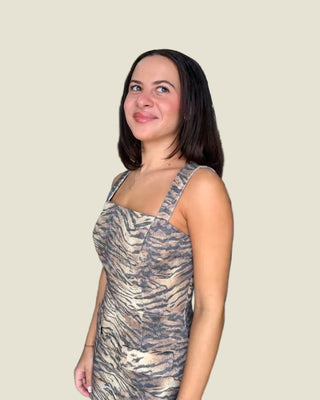 Tiger’s Eye Mini Dress