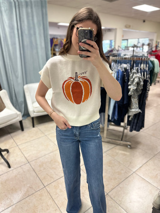 Pumpkin Patch Knit Sweater