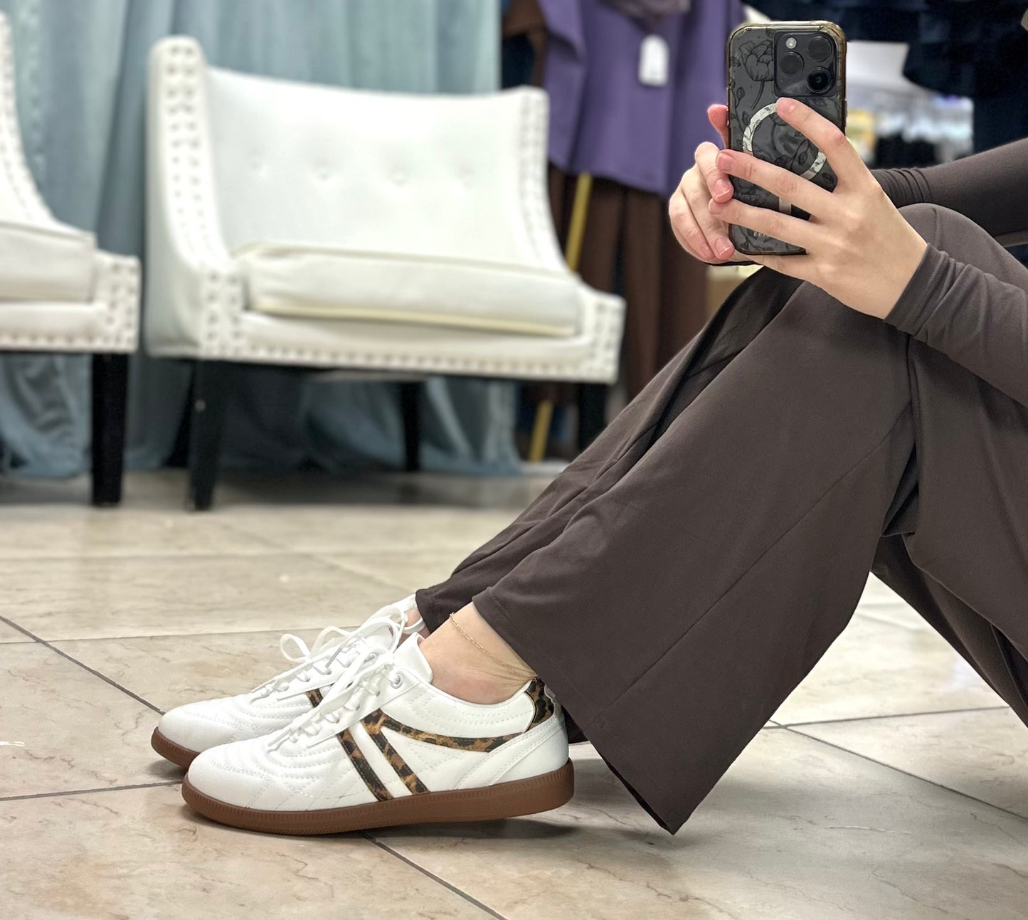 Retro Court Sneakers