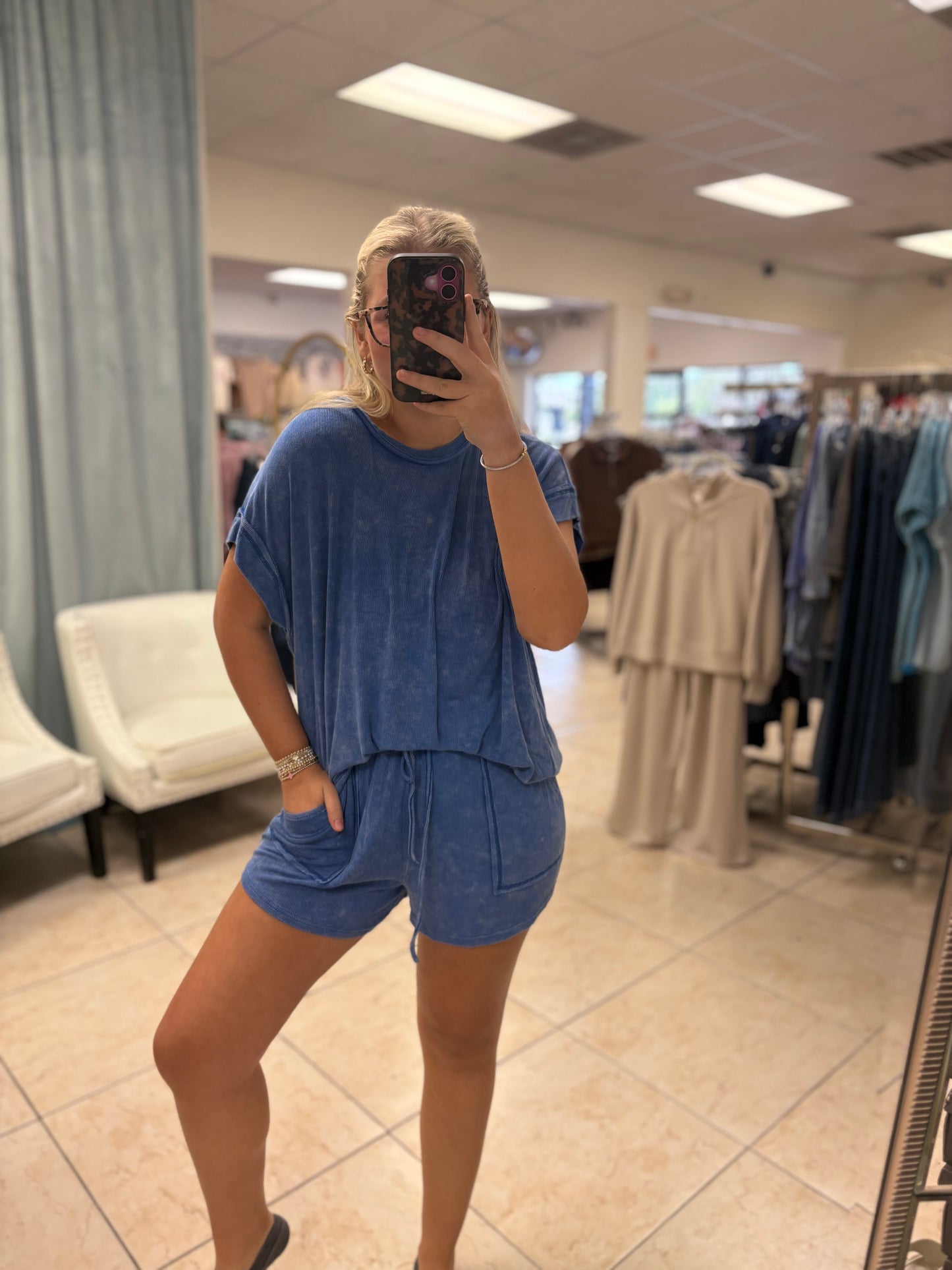 The Micro Ribbed Set