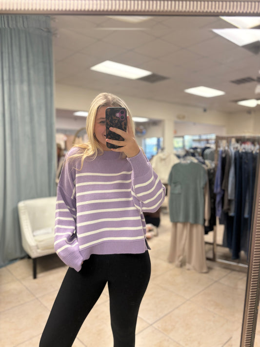 The Riverwalk Striped Sweater