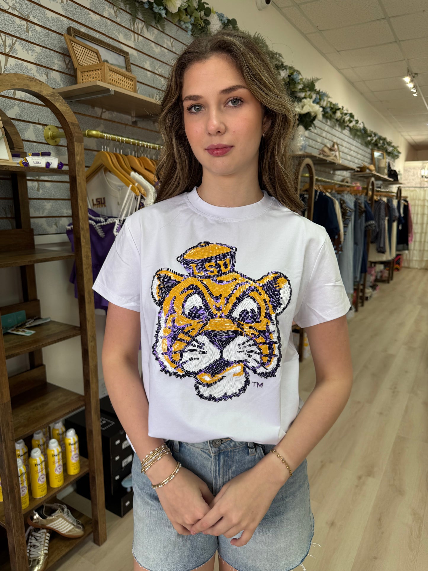 Tiger Sparkle LSU Tee
