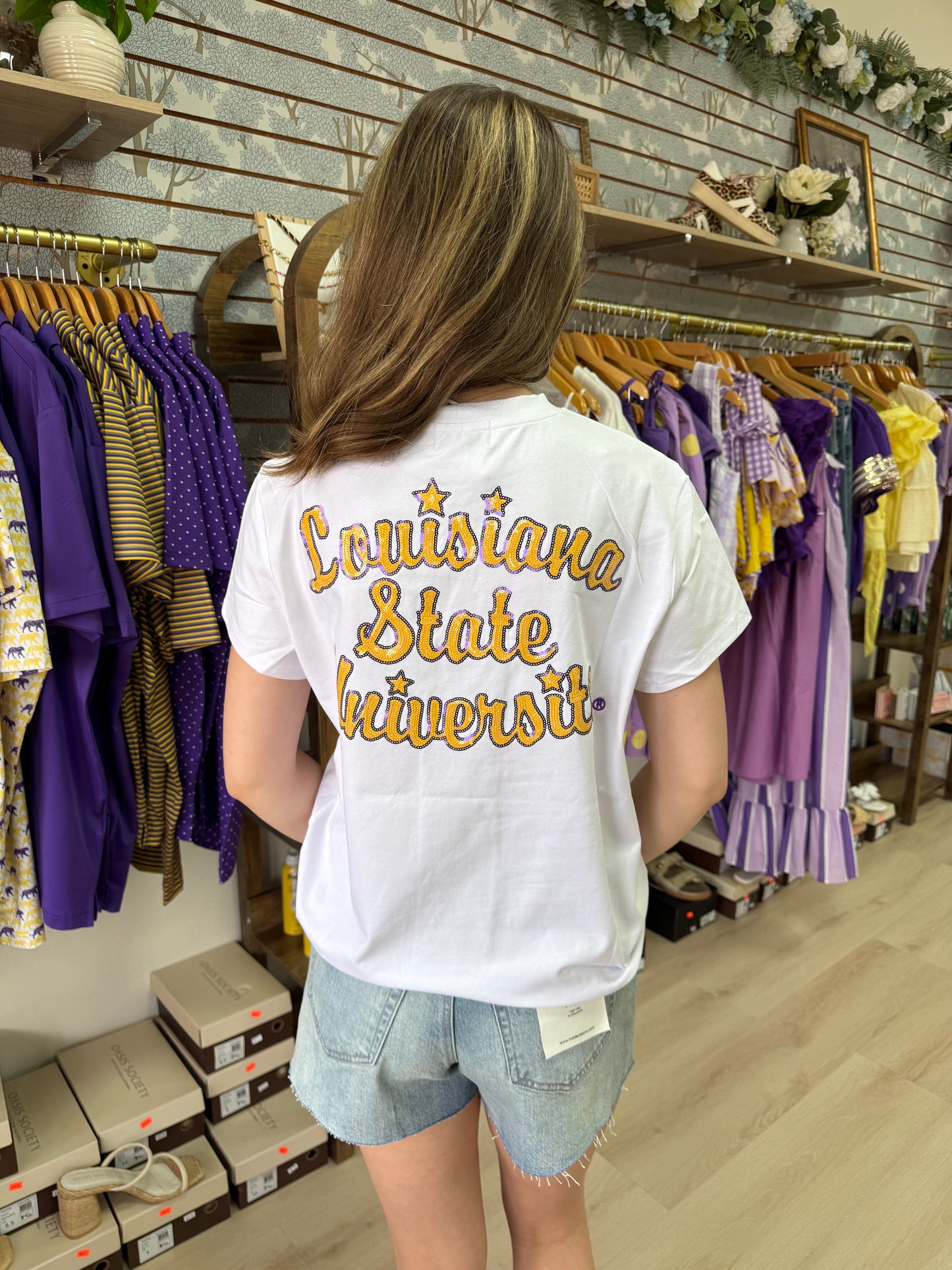Tiger Sparkle LSU Tee
