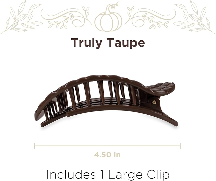Truly Taupe Claw Clip 🤎