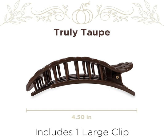 Truly Taupe Claw Clip 🤎