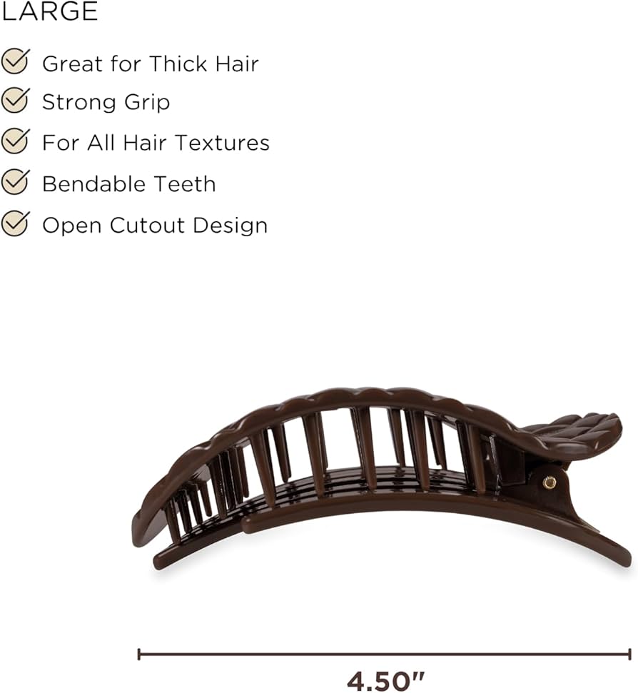 Truly Taupe Claw Clip 🤎