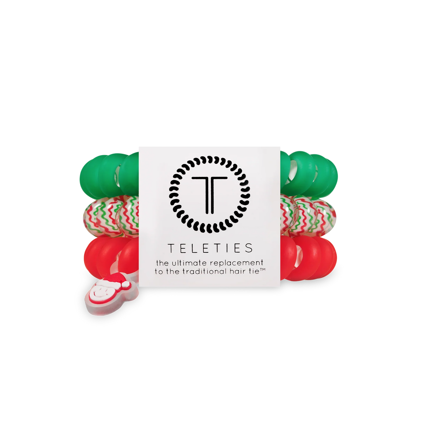 Spiral Hair Coils | Large | Santa Baby Hair Ties