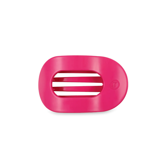 Tropical Punch Small Flat Round Hair Clip