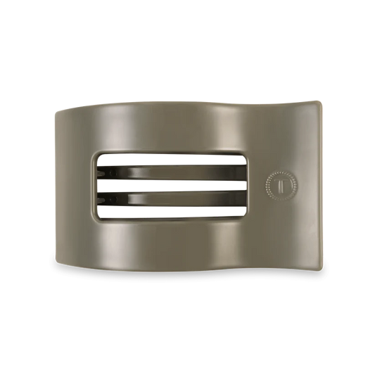 Sage it ain't so Large Flat Rectangle Hair Clip