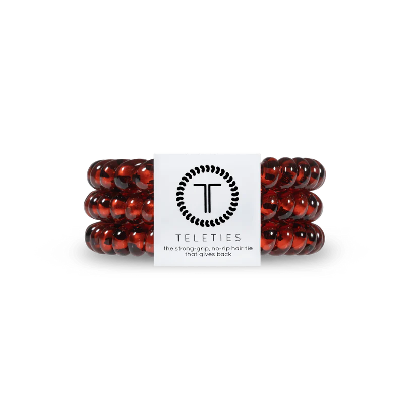 Tortoise Small Hair Ties