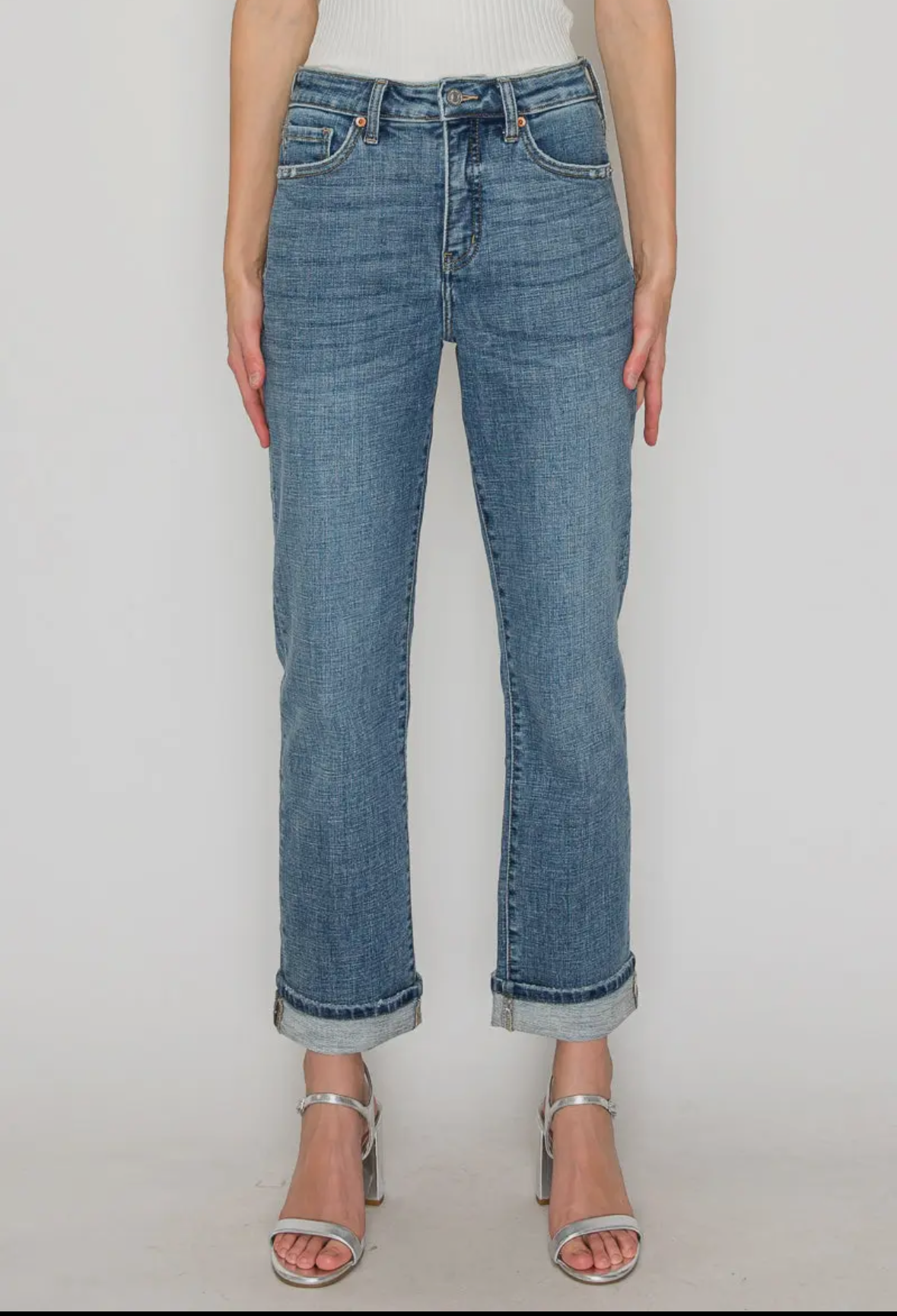 The Dani High Rise Straight- Artemis