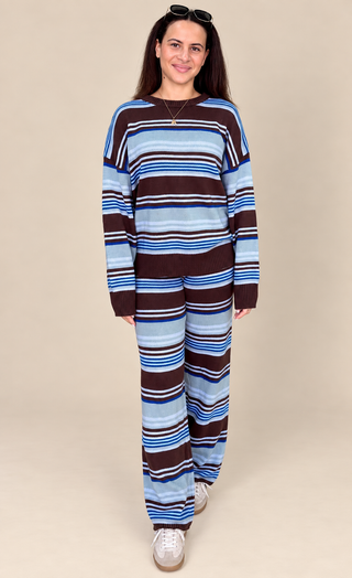 The Aspen Stripe Knit Set