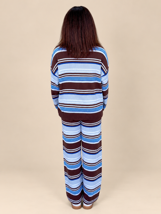 The Aspen Stripe Knit Set