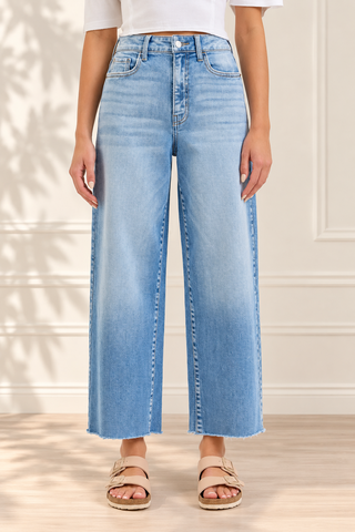 Magnolia Wide Leg Crop Jeans