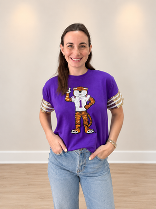 Ariana LSU Tiger Top