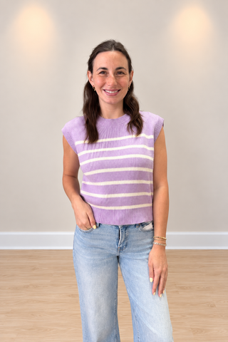 Lavender Lane Sweater Tank