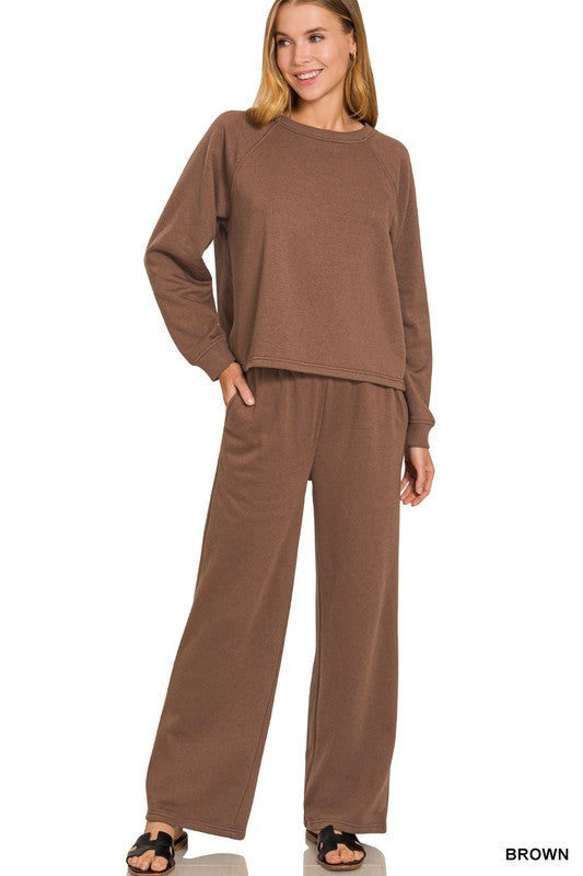 The Ryann Fleece Lounge Set