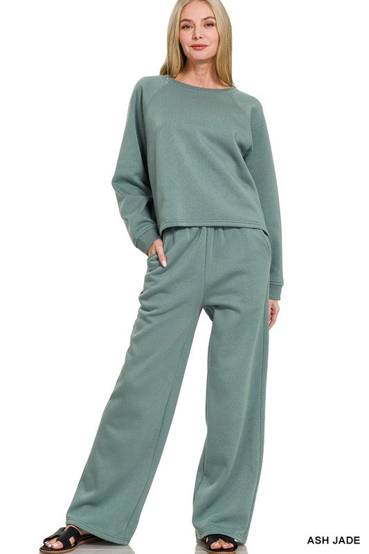 The Ryann Fleece Lounge Set
