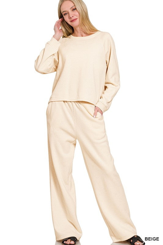 The Ryann Fleece Lounge Set