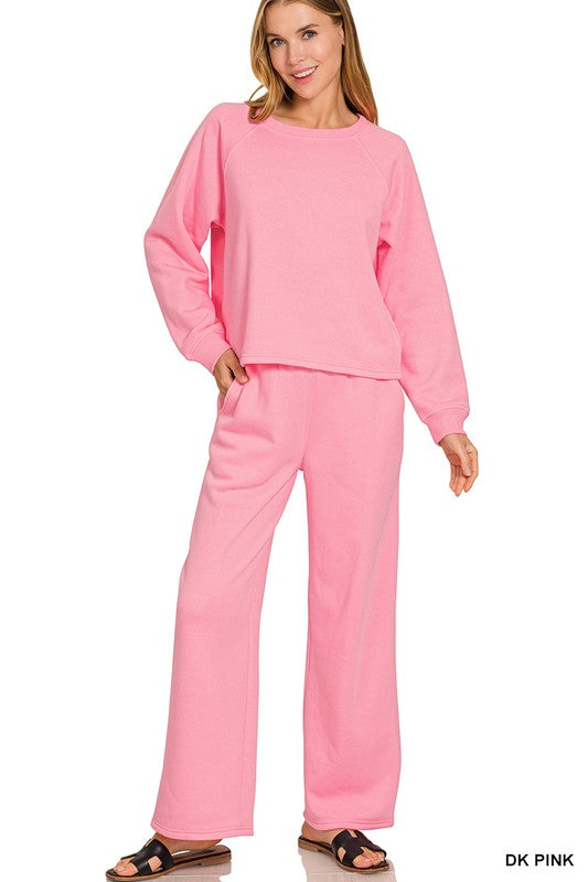 The Ryann Fleece Lounge Set