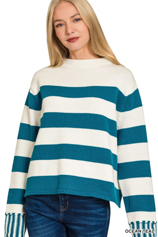 The Weekend Stripes Knit Sweater