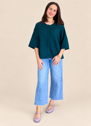 The Addison Button Front Sweater